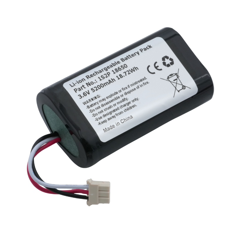 1S2P 18650 5200мАч