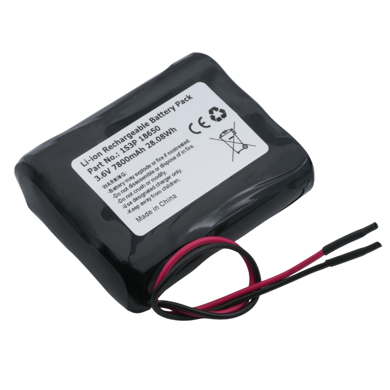 1S3P 18650 7800мАч