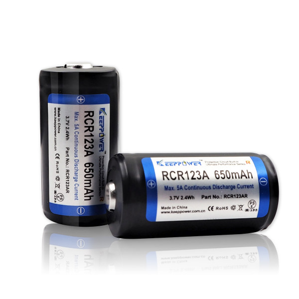 Rcr123ar-1 copy_meitu_1e batterij RCR123A Li-ion Rechargeable Battery