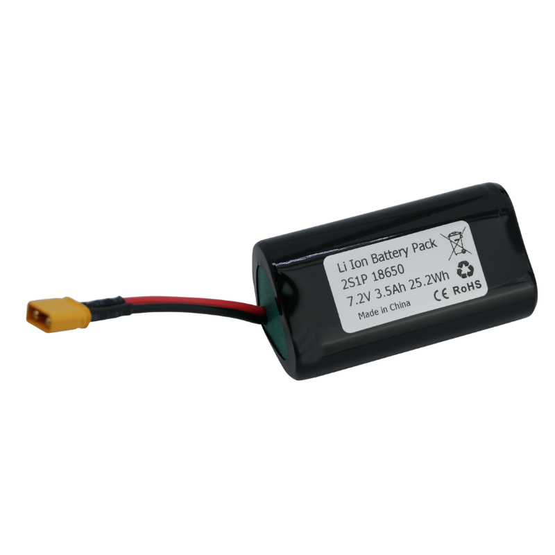 2S1P 18650 7.2V 3.5Ah-2